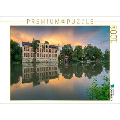 CALVENDO Puzzle Freyberg-Brauerei in Halle-Saale | 1000 Teile Lege-Größe 64x48cm Foto-Puzzle für glückliche Stunden