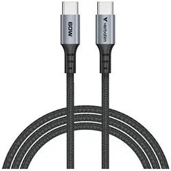 Verbatim Ladekabel Sync & Charge USB-C 60 W schwarz schwarz