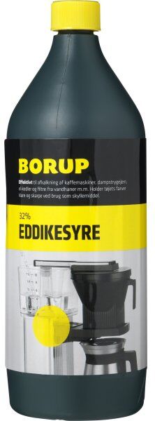 Borup Eddikesyre 32 %, 1 L