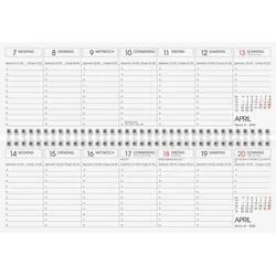 Glocken Querkalender 297x105cm 1W/1S