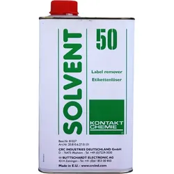 Kontakt Chemie Solvent 50 1 L Etikettenentferner Etikettenlöser
