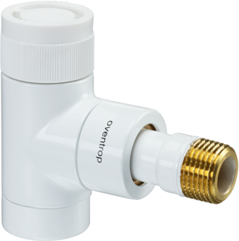 Oventrop thermostatique Oventrop série E 1163062 2000 / 2 ", coin, blanc