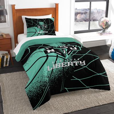 Sweet Home Collection WNBA Officially Licensed New York Liberty Comforter & Sham Set