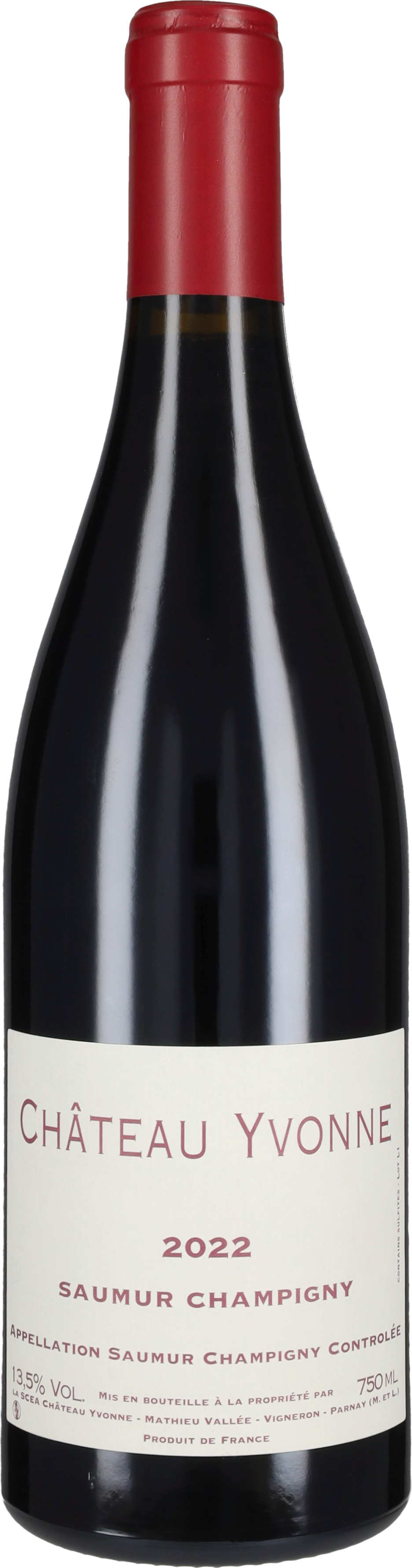 Château Yvonne Saumur Champigny Chateau Yvonne 2022