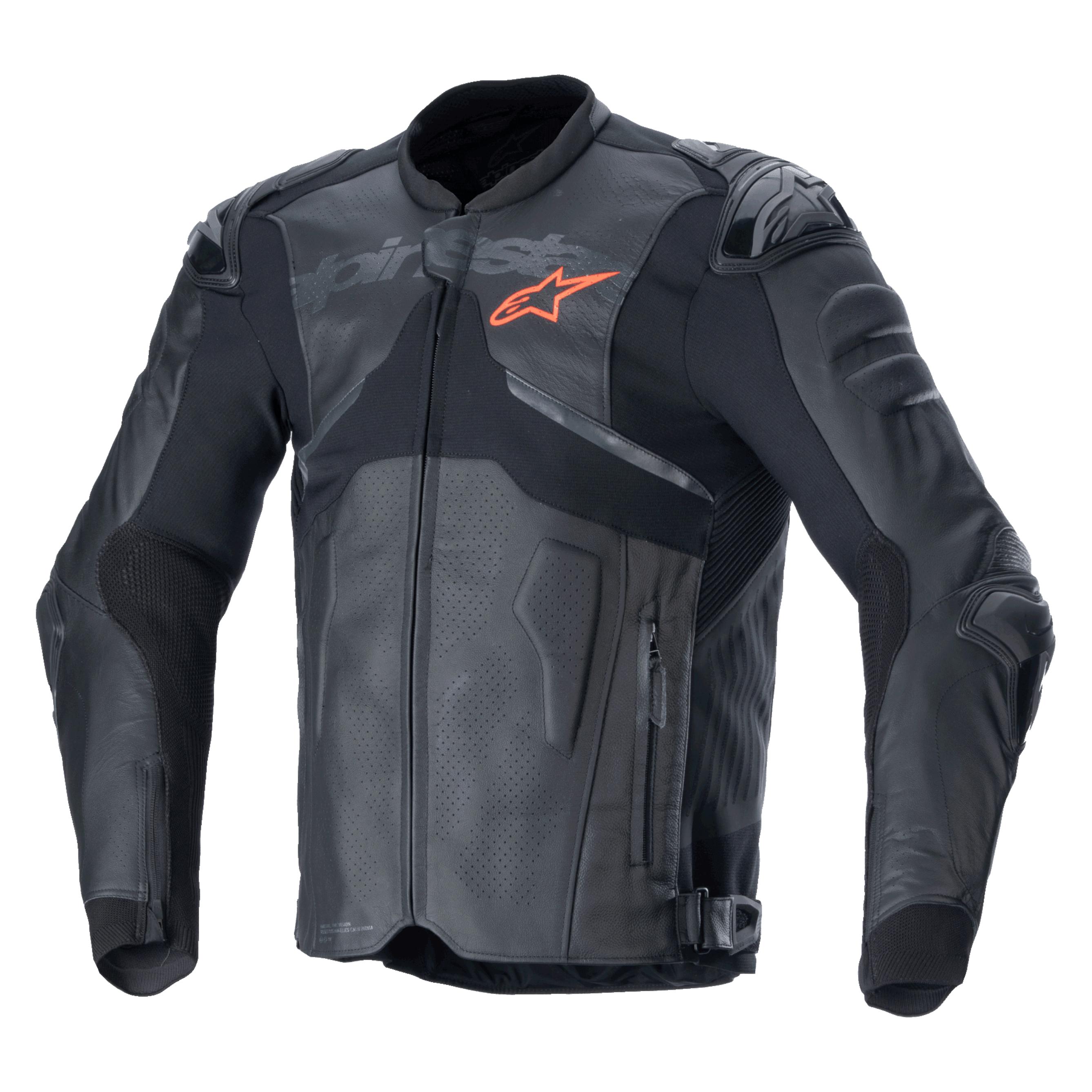 Alpinestars ATEM V5 Sports Jacket, schwarz, AA-zertifiziert (Herren, 48) (59919072)