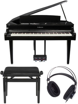 Yamaha CLP-865GP Set Schwarz poliert