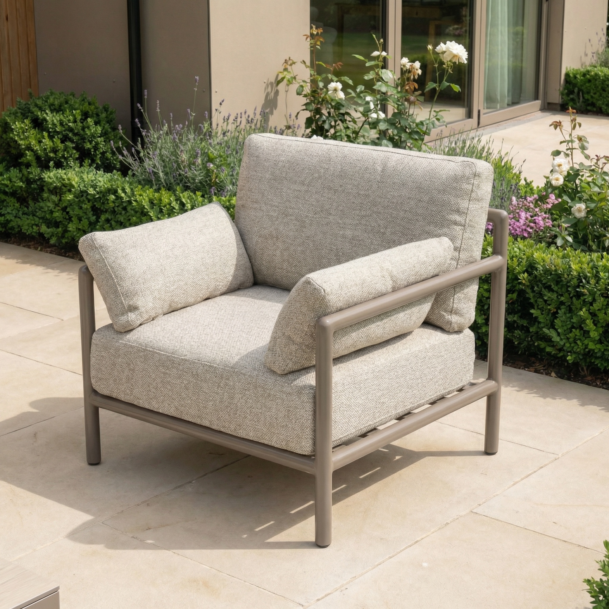 Harbour Lifestyle Sorelli Armchair in Oatmeal