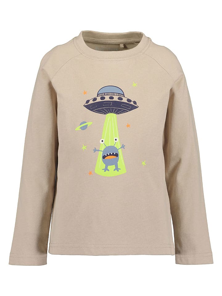 Blue Seven Longsleeve in Sand - 98