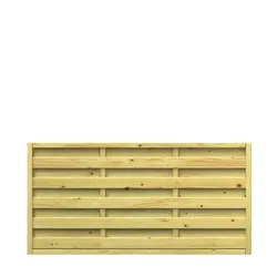 Wellker Sichtschutzzaun KDI Holz Sichtschutz Lamellenzaun, 179x89 cm