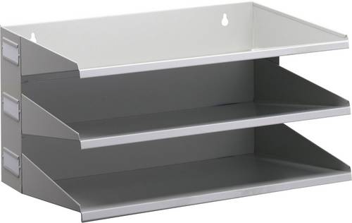 Durable Sortierablage 335910 Grau DIN A4 Anzahl der Fächer: 3