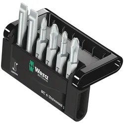 Wera Bit-Check 6 Universal 1, 6-teilig - 05056474001