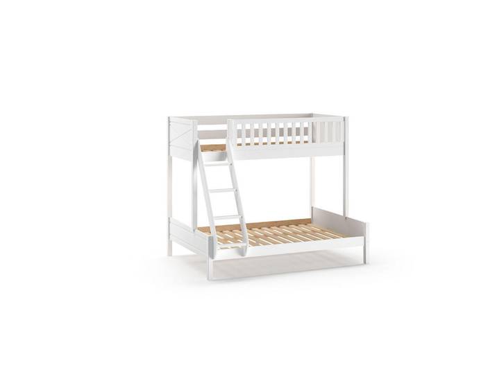 Furnlux Etagenbett Scott Weiß 158x208x176 cm, Holz, Babymöbel & Kindermöbel, Kinderzimmer & Jugendzimmer, Stockbetten