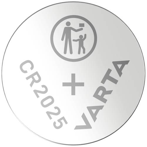 Varta Knopfzelle CR2025 3 V 1 St. 165 mAh Lithium LITHIUM Coin CR2025 Bli 1