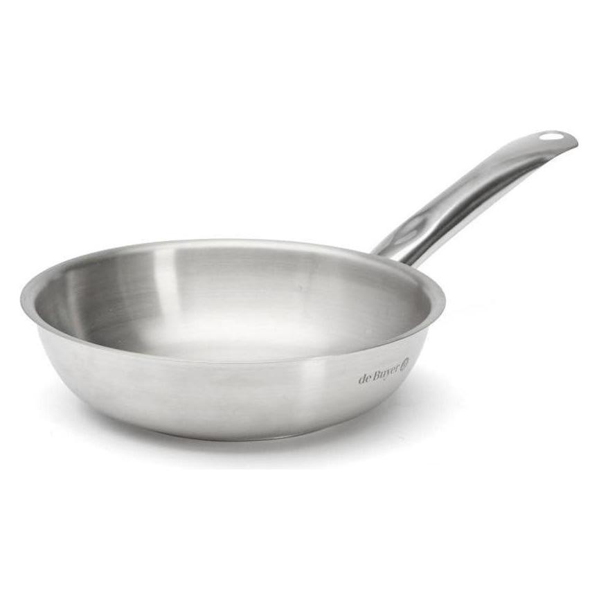 de Buyer PRIM'APPETY Bratpfanne Ø20cm, Induktion (Bratpfanne, Edelstahl, 20 x 9 cm) (3504.20)