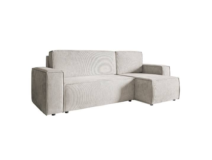 Ecksofa mit Schlaf-Funktion Copertino, L-förmig, mit Stauraum,