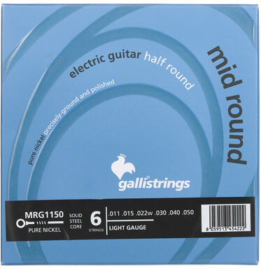 Galli Strings MRG1150 E-Guitar Half Round