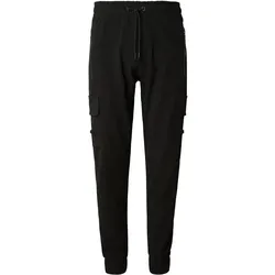 Urban Classics, Herren, Sporthose, Trackpants With Dividing Seams And Pocket black L (L), Schwarz