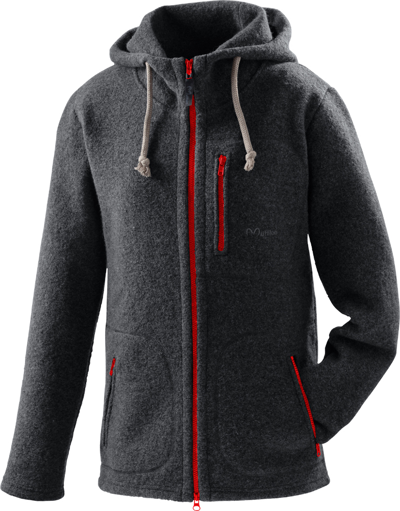 Mufflon W100 Mu-Bob anthracite RV rot M