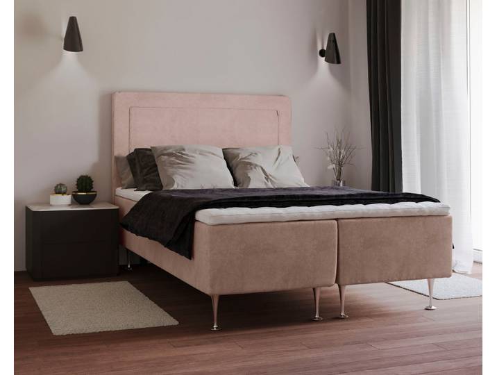 Home affaire Boxspringbett Hacer, Topper, H2 oder H3 und in Breiten 70,80,90,120,140,160,180 wählbar