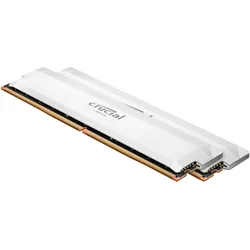 Crucial Pro DDR5-6400 Kit 32GB 2x16GB UDIMM CL32 W Overclocking (2 x 16GB, 6400 MHz, DDR5-RAM, DIMM), RAM, Weiss