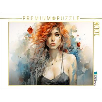 CALVENDO Puzzle Ein Motiv aus dem Kalender 'Tattoo trifft Kunst 2' | 1000 Teile Lege-Größe 64x48cm Foto-Puzzle für glückliche Stunden