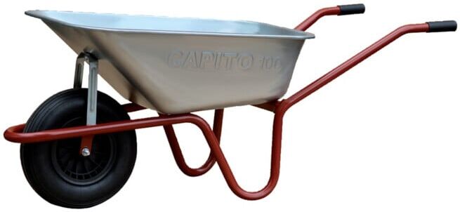 LURO-PP Chariot à benne basse Garten100, non assemblé ; Carl Capito (112595)