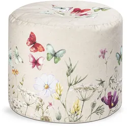 Hocker BLUMENWIESE (DH 50x40 cm) - DH 50x40 cm