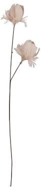 Storied Home Organic Feather Flower Stem Décor