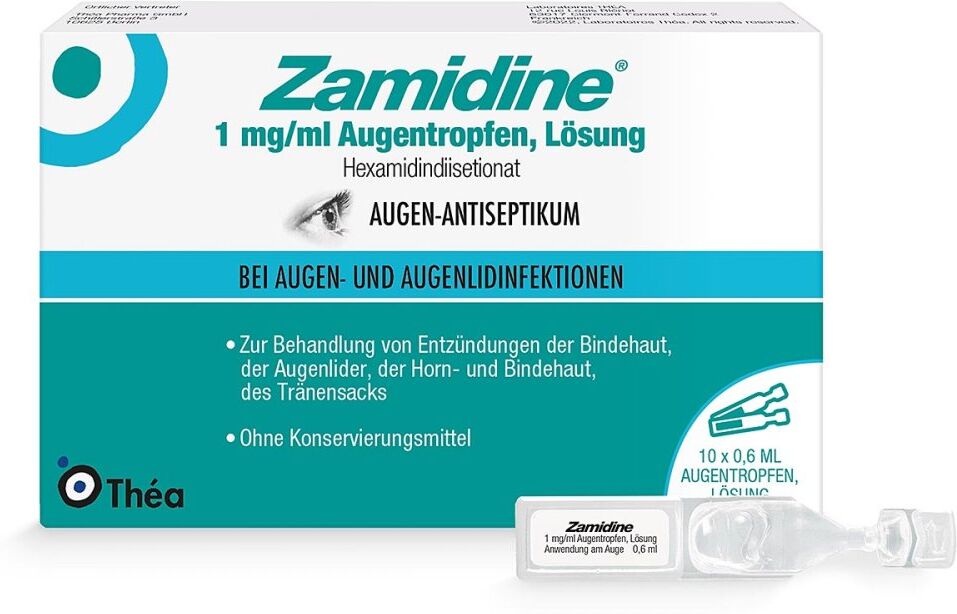 Zamidine 1 Mg/ml Augentropfen Mehrdosenbehältnisse