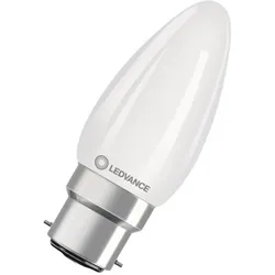 Ledvance B22D LED Kerzenlampe Classic dimmbar klar 4,8W wie 40W 2700K warmweißes Licht