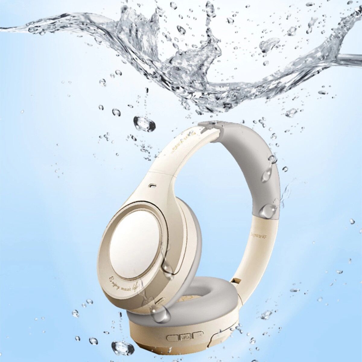 INF Kopfbügel-Headset-Schutz kompatibel mit IFK King Pro – Silikon, stoßdämpfend und waschbar Grau