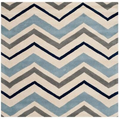 SAFAVIEH Handmade Chatham Arlene Modern Wool Rug