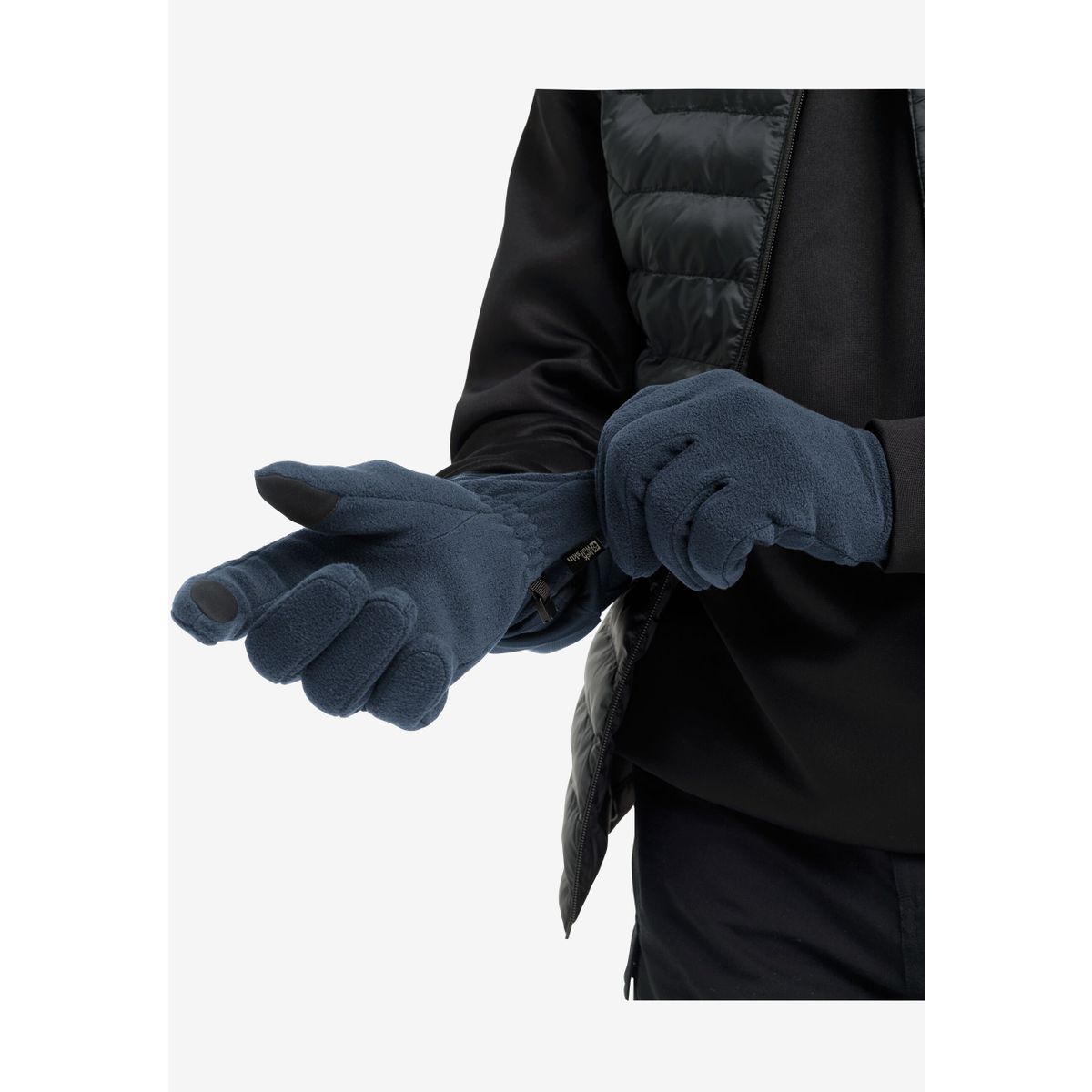 Jack Wolfskin Real Stuff Glove midnight sky (C0412) S A65444_C0412_A06