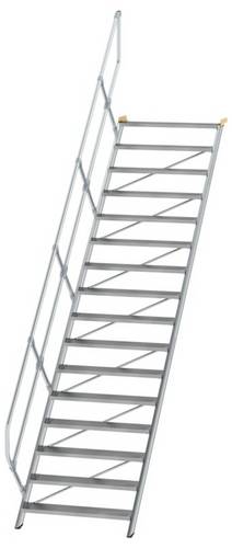 MUNK Günzburger Steigtechnik 600356 Aluminium, Stahl verzinkt Treppe