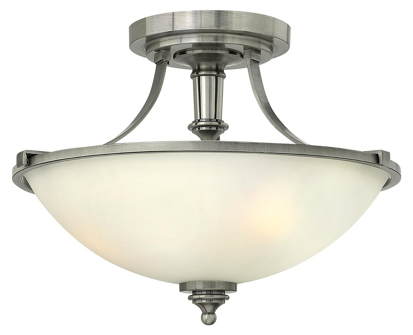 Hinkley Truman hanglamp, 3-voudig, antiek nikkel