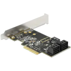 Delock 5 Port SATA PCI Express x4 Karte, Storage Controller