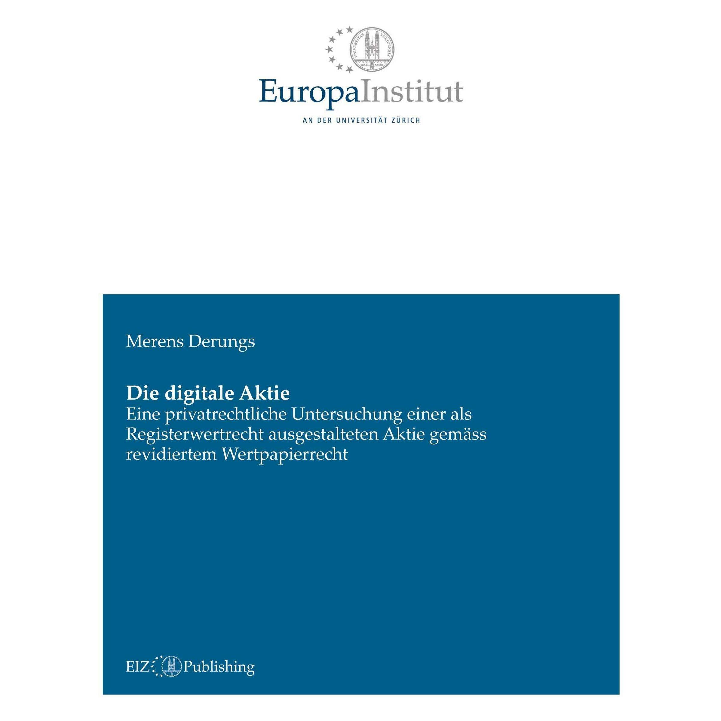 Buch & Netz Die digitale Aktie (Deutsch, Hardcover, Merens Derungs) (44450298)