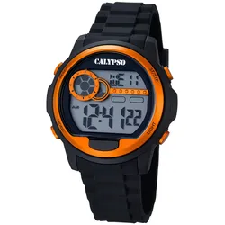 Calypso K5667/4 Digitaluhr Schwarz/Orange