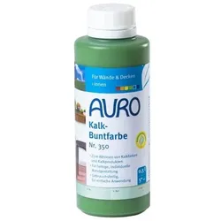 Auro Kalk-Buntfarbe 350 grün - 0,5 l Flasche