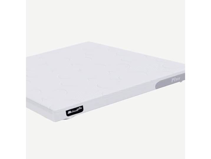 Cloudpillo Plus Matratzen Topper 90x200 cm - 10 cm Dicker Premium Matratzen Topper mit 4 Schichten - Ergonomischer Komfort & Mini-Taschenfedern - Oeko-TEX® Zertifiziert