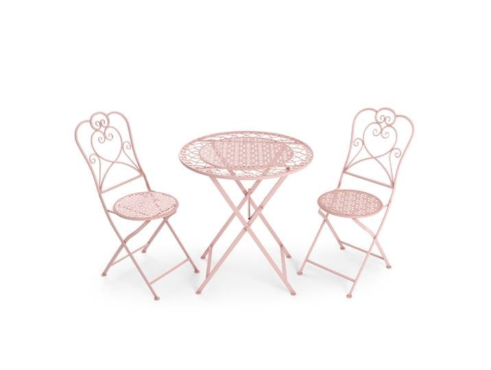 Bistroset PAULINE rosa