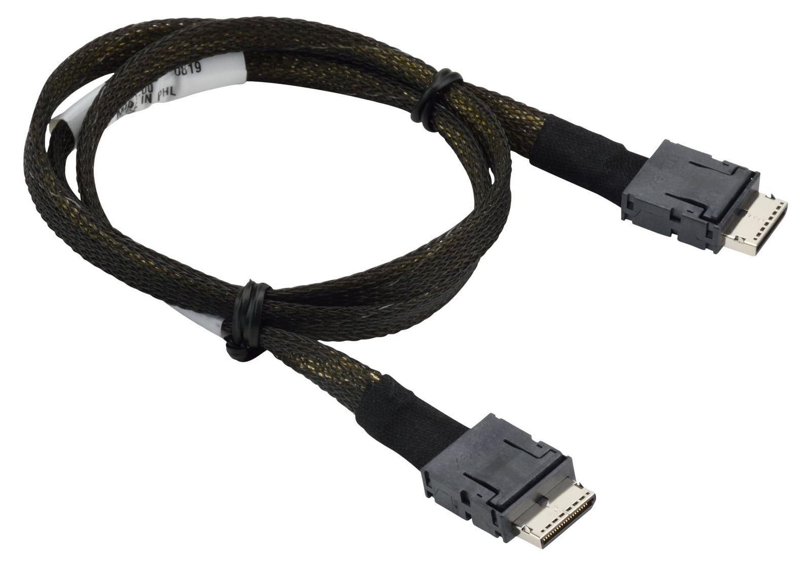 Supermicro CBL-SAST-0819 OCuLink SFF-8611 naar OCuLink SFF-8611 kabel, 65 meter, mannelijk naar mannelijk