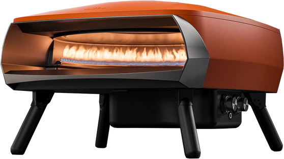 Witt Etna Rotante Arancione - Forno a gas per pizza