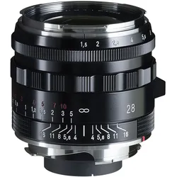 Voigtländer Nokton 28mm f1,5 Type II VM asphärisch schwarz