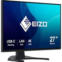 EV2740X-BK, LED-Monitor 69 cm (27 Zoll), schwarz, UltraHD/4K, IPS, LAN, USB-C