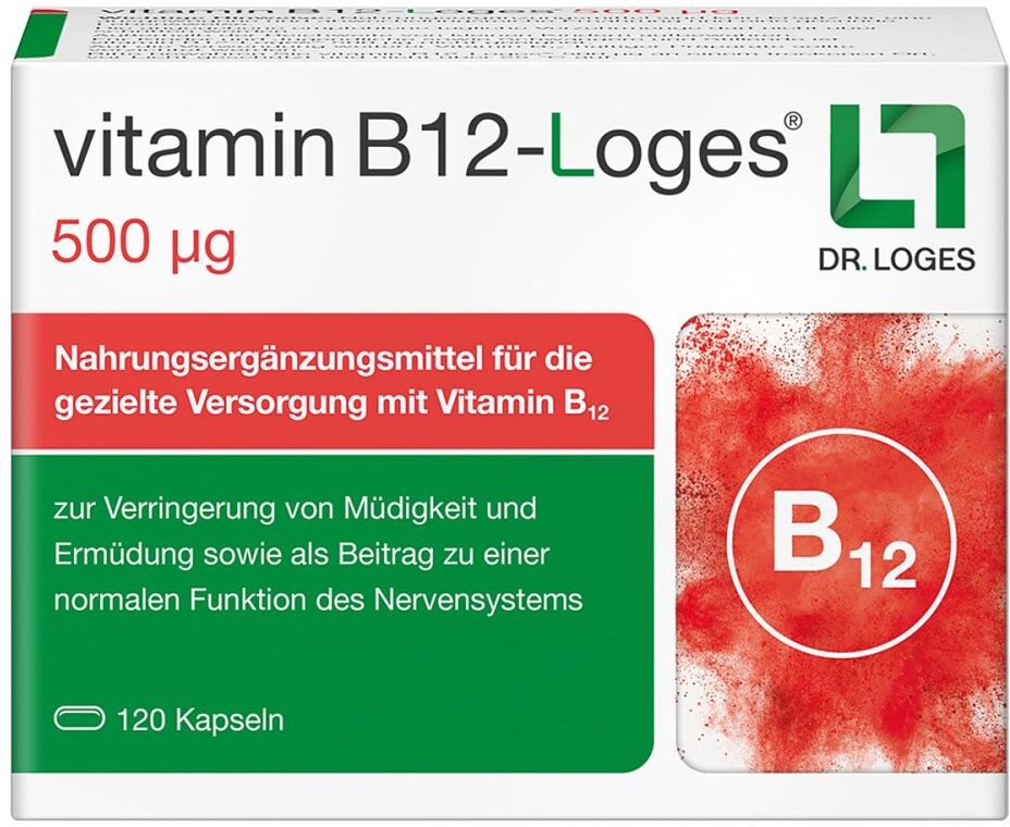 Vitamin B12-Loges 500 µg Kapseln