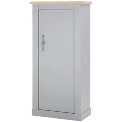 KOMMODE grau, Artisan Eiche 68 cm , Highboard im Landhaus-Stil