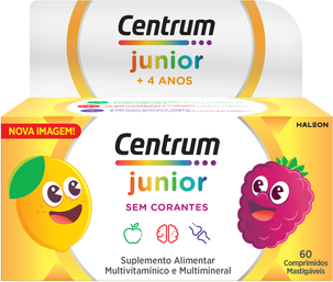 Suplemento Multivitamínico Centrum Júnior 60 comprimidos