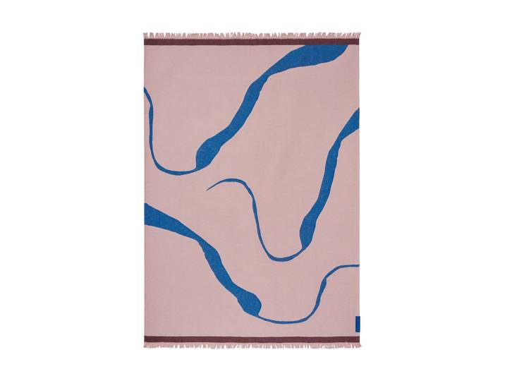 Mette Ditmer Plaid Studio Seashell pink, 130x175 cm