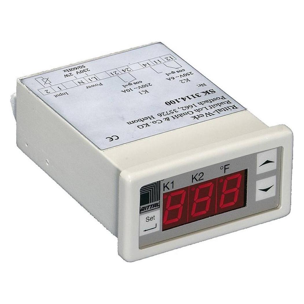 Rittal Digital enclosure internaltemperature display andthermostat (3114200)